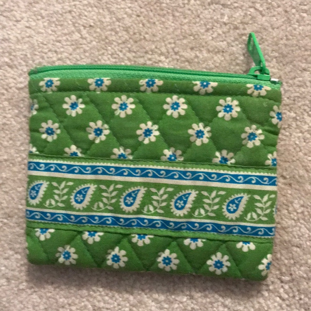Vera Bradley change purse.